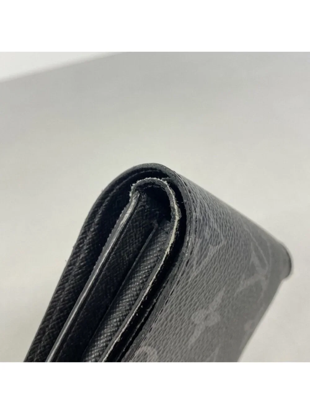 Louis Vuitton Wallet Monogram Eclipse Portefeuille Marco NM Black